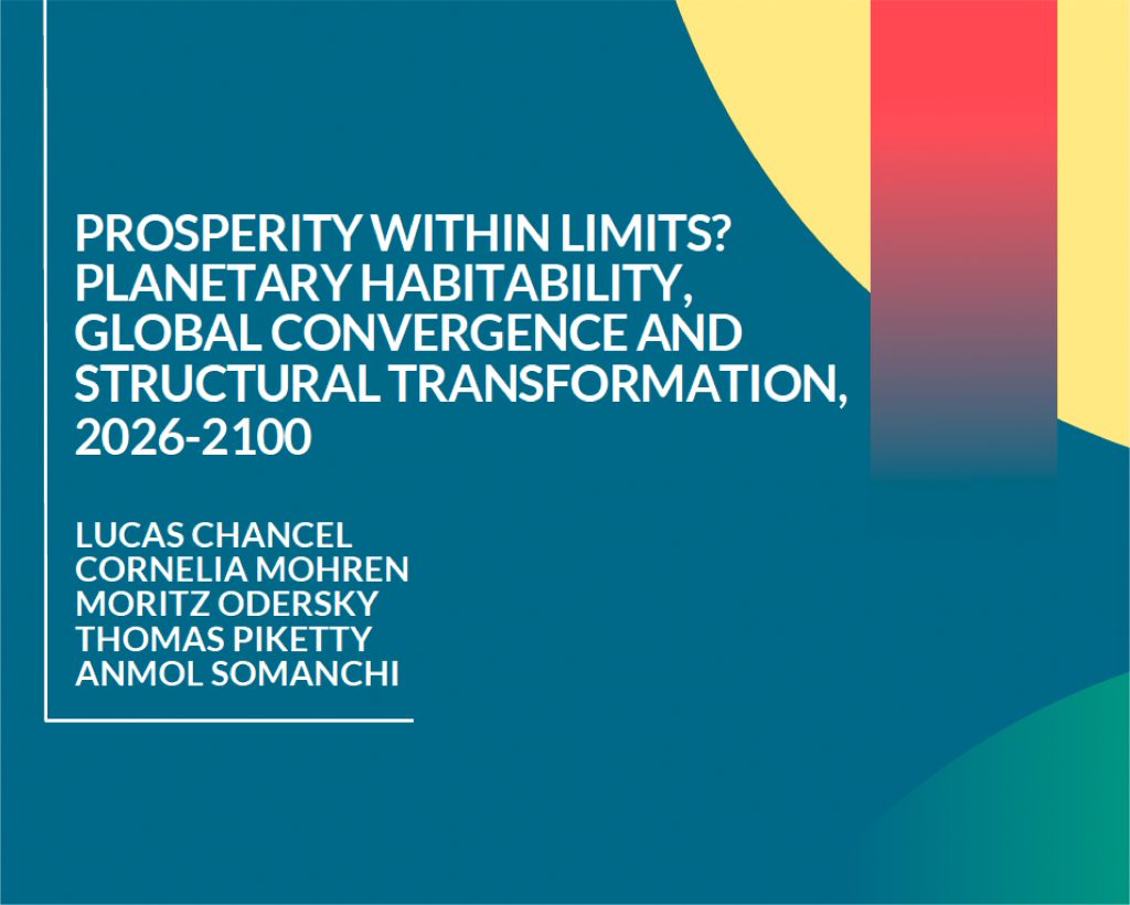 Prosperity Within Limits? Planetary Habitability, Global Convergence and Structural Transformation, 2026-2100